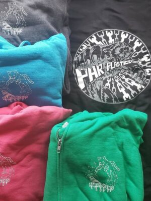 Par Plastics Zip-Up Blend Hoodies