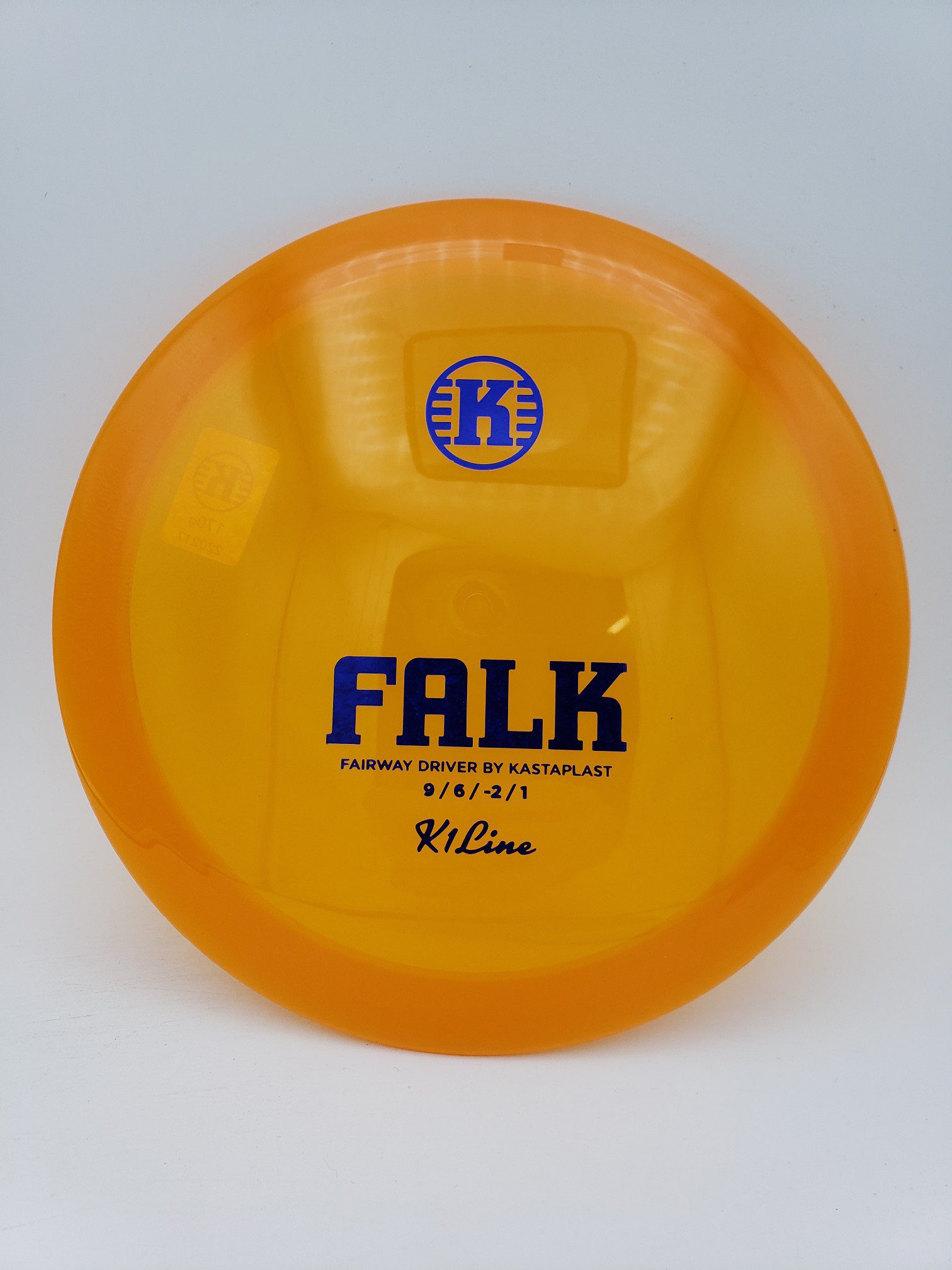 Kastaplast K1 Falk translucent orange
