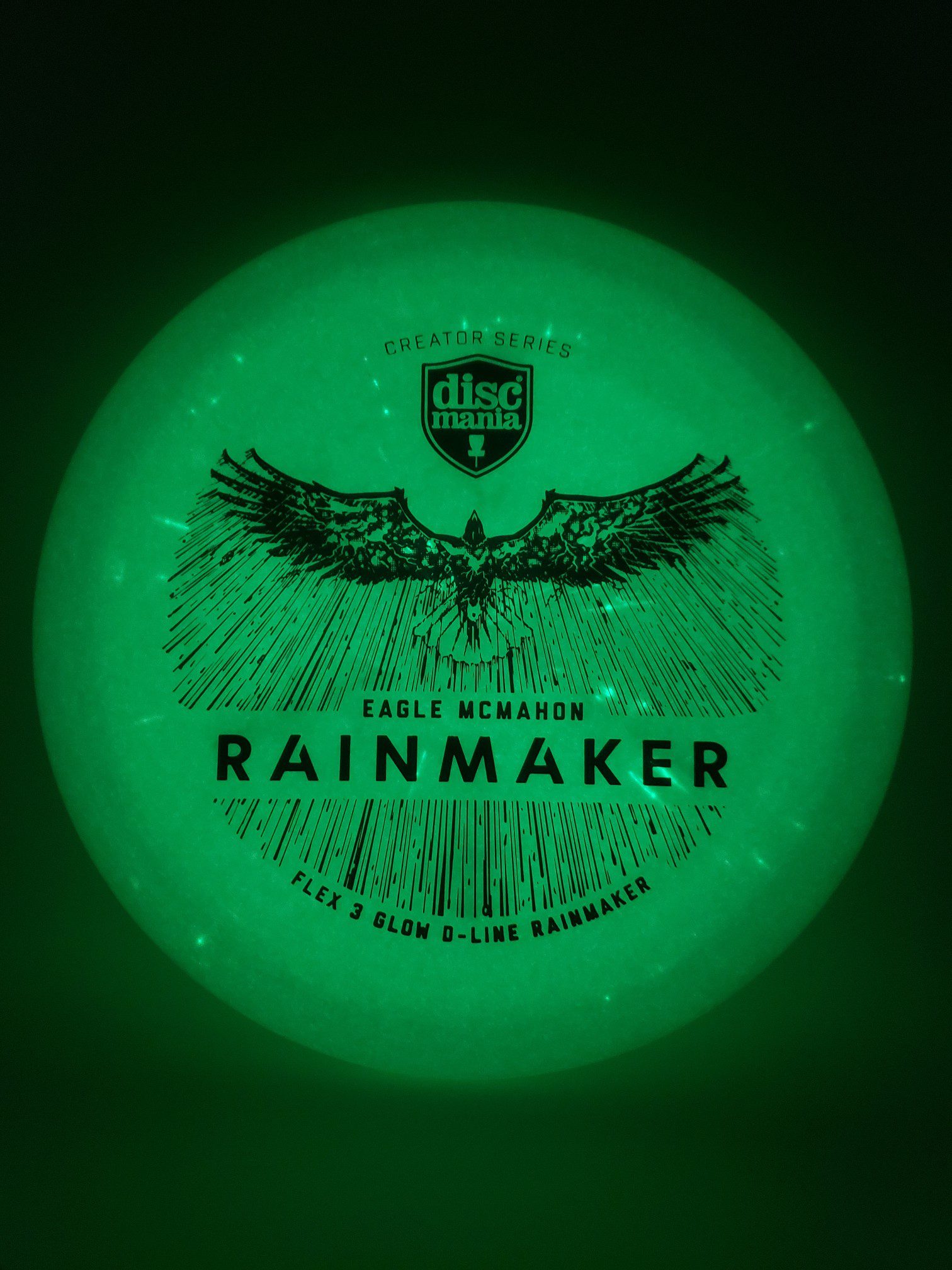 Discmania Eagle McMahon Creator Series Glow D-Line Rainmaker (Flex 3/2022)