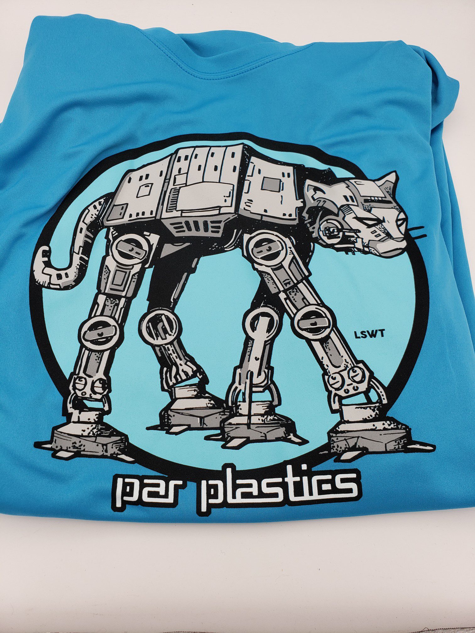 Par Plastics AT-AT Cat performance shirts by LSWT