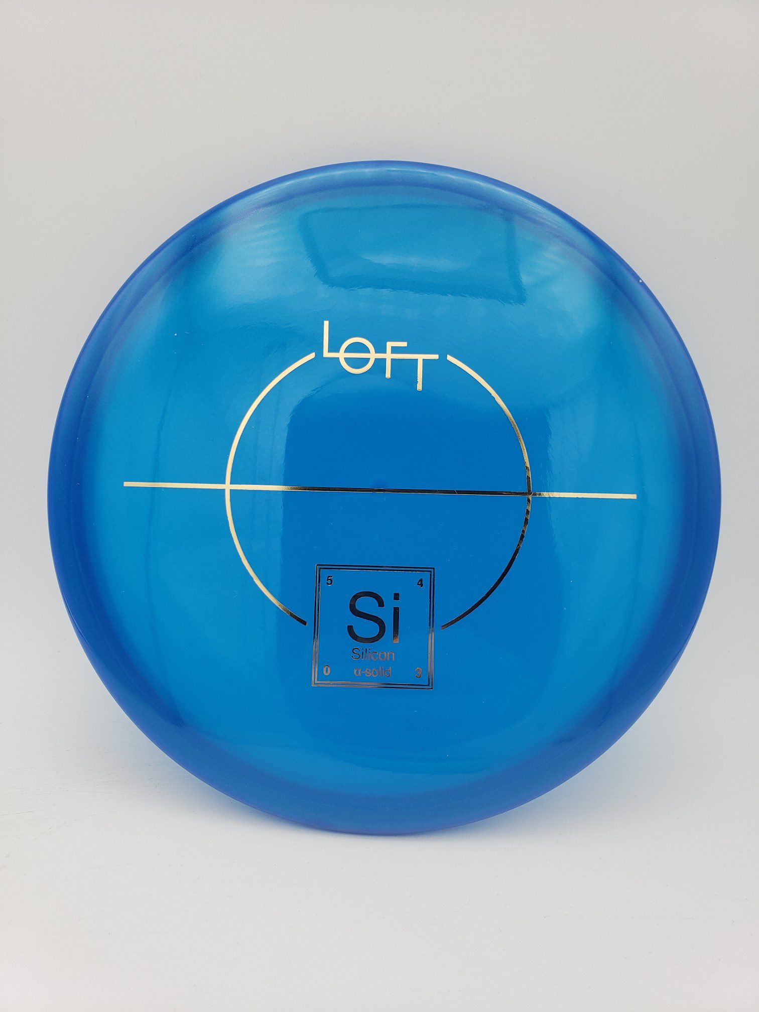 Løft Discs Silicon (Alpha-solid) blue