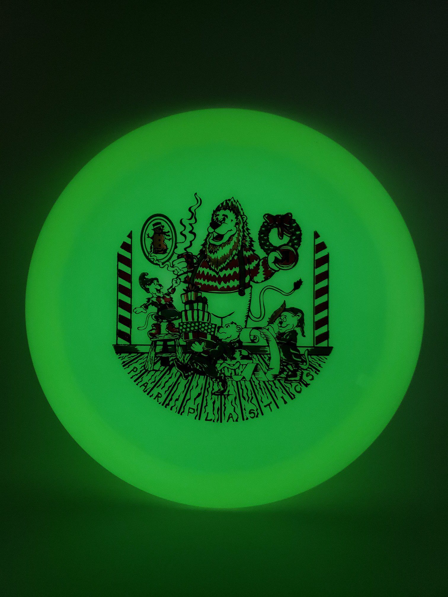 Mint Discs Nocturnal Phoenix Par Plastics Christmas 2022 by Ben Hopwood (first run)