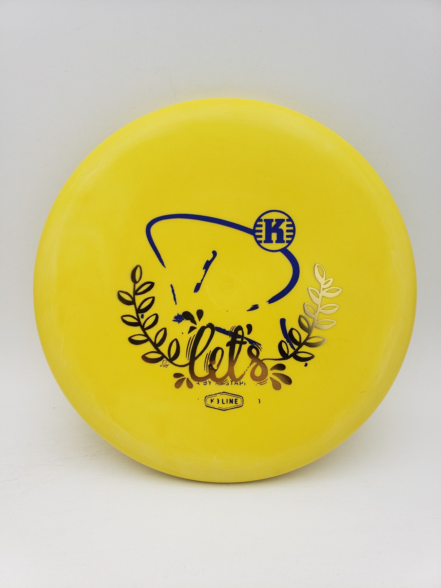 Kastaplast K3 Reko x-out disc golf disc front view