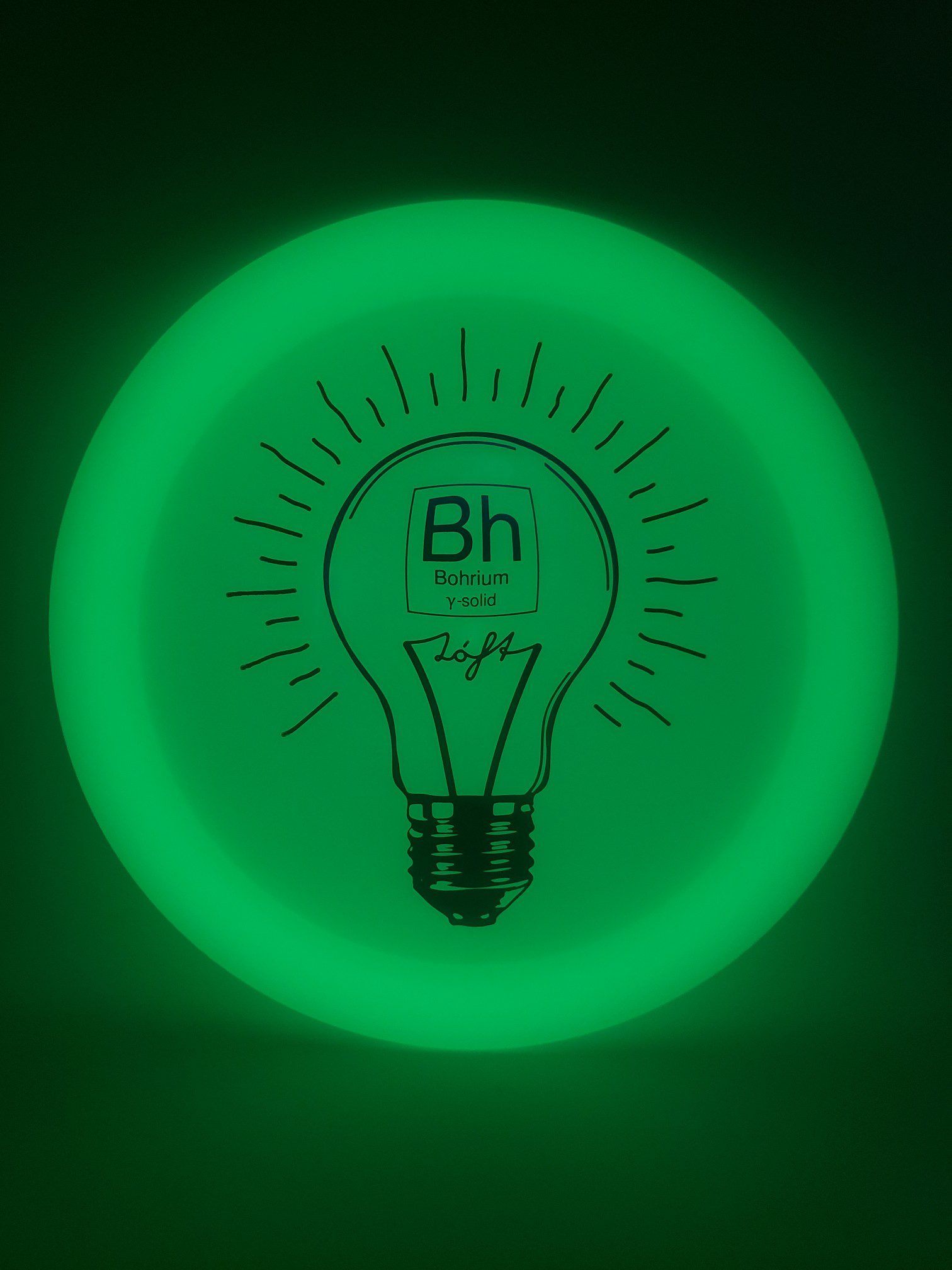 Løft Discs Bohrium (Gamma-solid) Glow