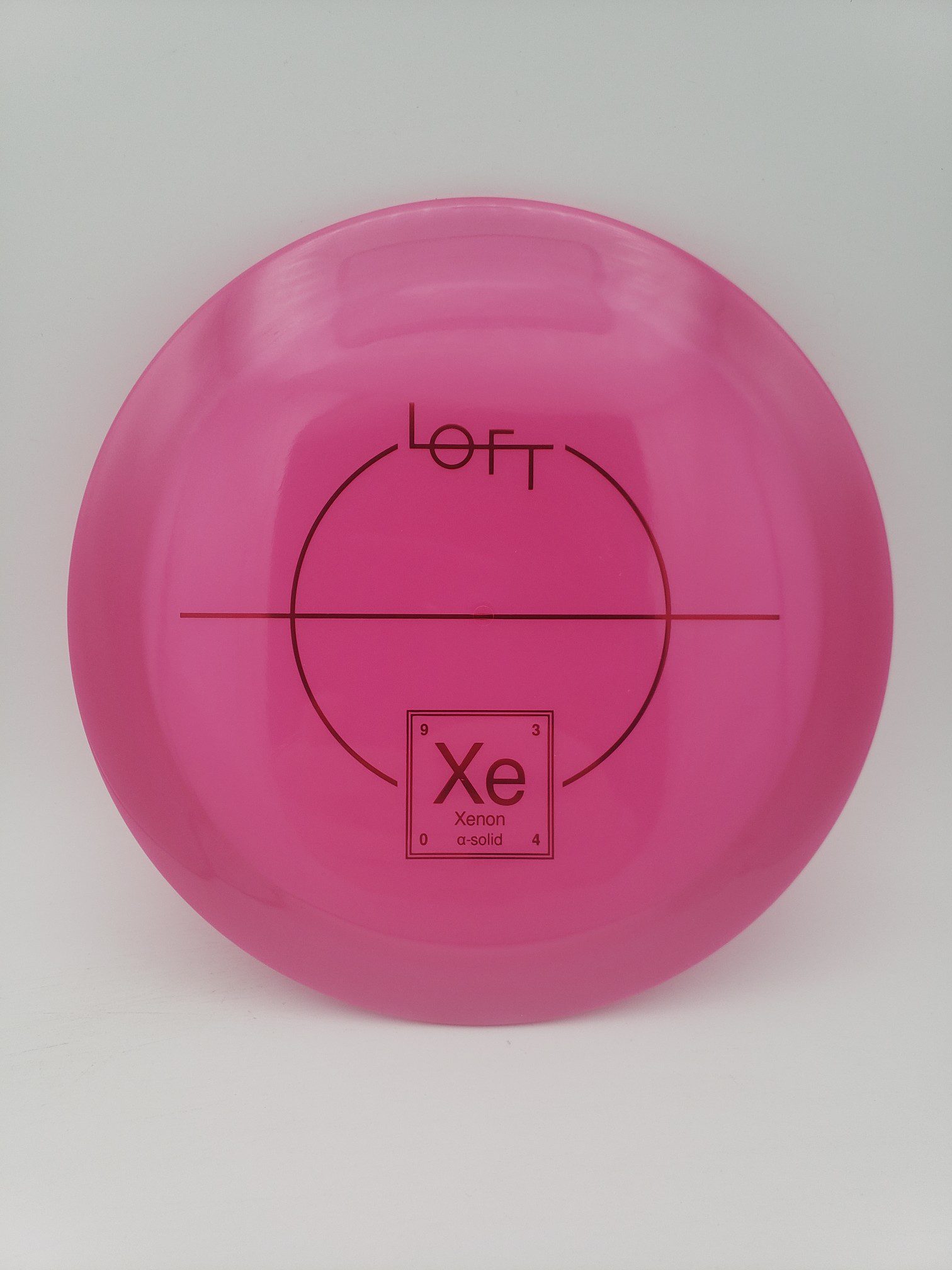 Løft Discs Xenon (Alpha-solid) pink